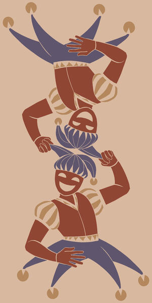 “jester playing card” feb. 13, 2025