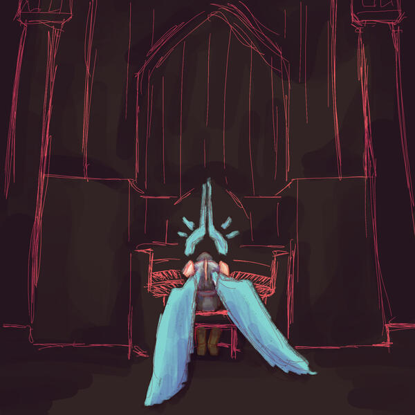 “gabriel playing the organ except idk how to draw an organ” mar. 4, 2025