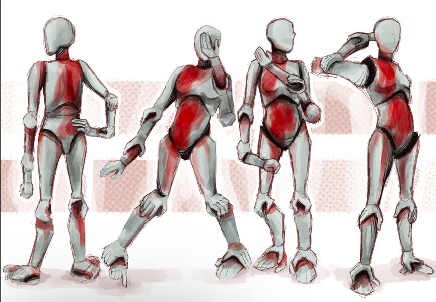 "mannequins from layer 7: violence" may 29, 2025 higher res version