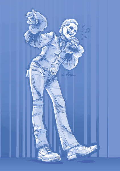 "copia singin some banger songs" artist: ghost august 5, 2025
